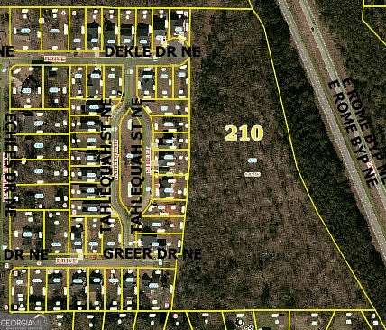 8.7 Acres of Land for Sale in Rome, Georgia