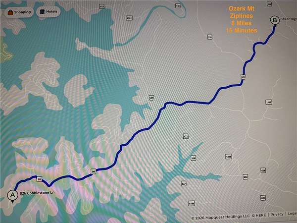 3 Acres of Residential Land for Sale in Eureka Springs, Arkansas