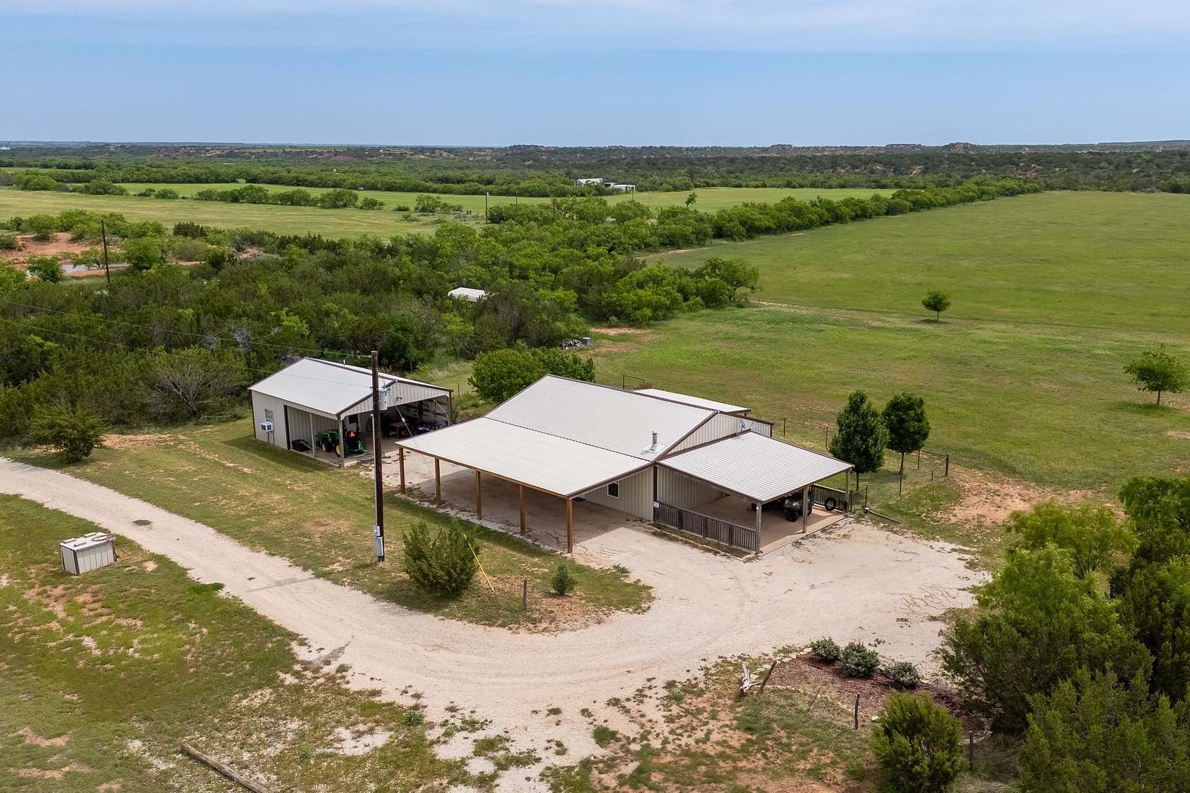 162 Acres of Recreational Land with Home for Sale in Merkel, Texas