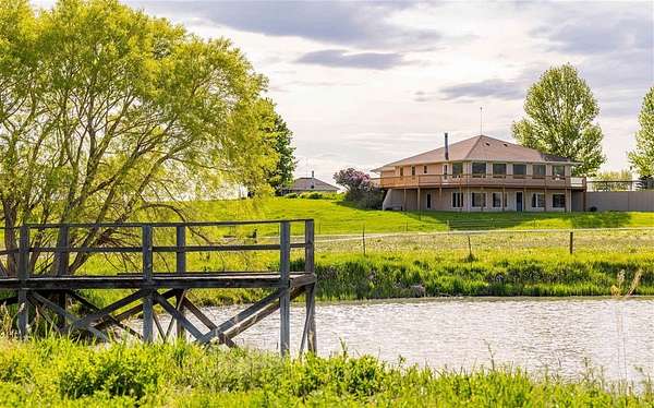 194 Acres of Land with Home for Sale in Cody, Wyoming