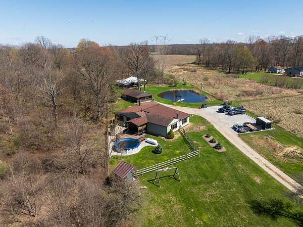 5 Acres of Residential Land with Home for Sale in Johnstown, Ohio