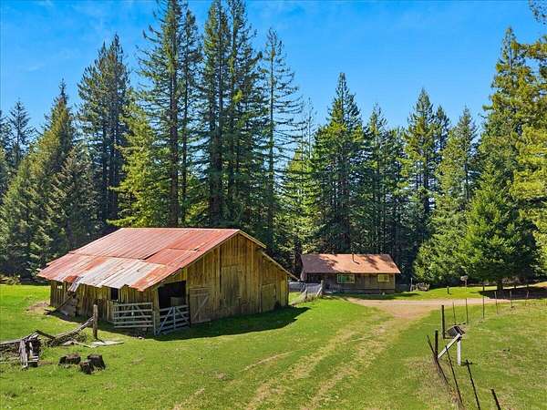 81 Acres of Land with Home for Sale in Carlotta, California