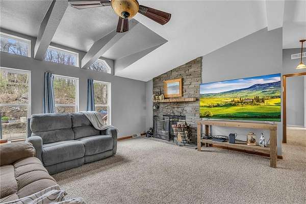 12.5 Acres of Land with Home for Sale in Grain Valley, Missouri