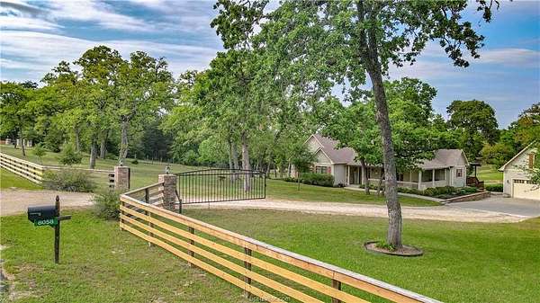 10.5 Acres of Land with Home for Sale in Caldwell, Texas