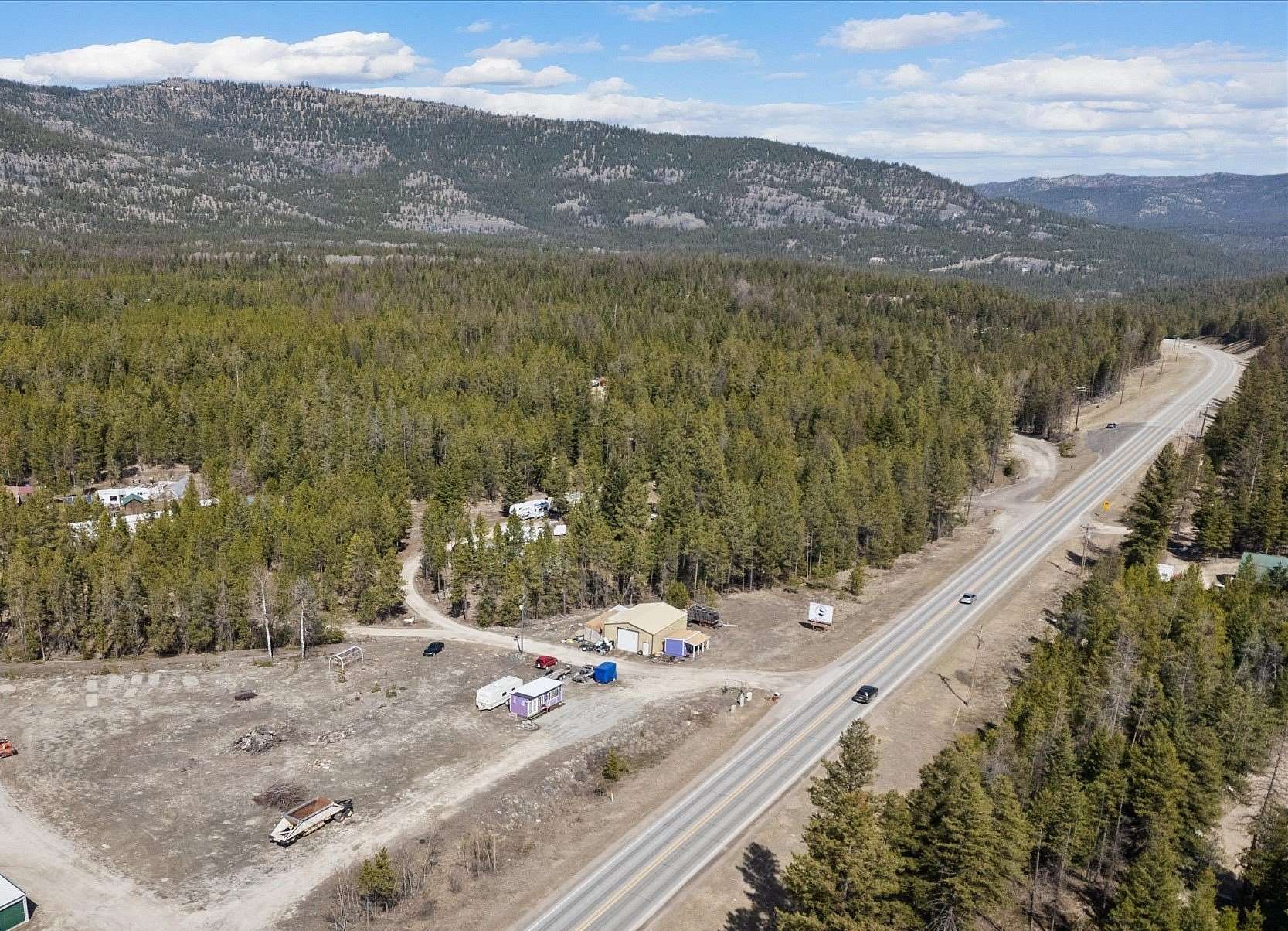 4 Acres of Improved Mixed-Use Land for Sale in Kila, Montana