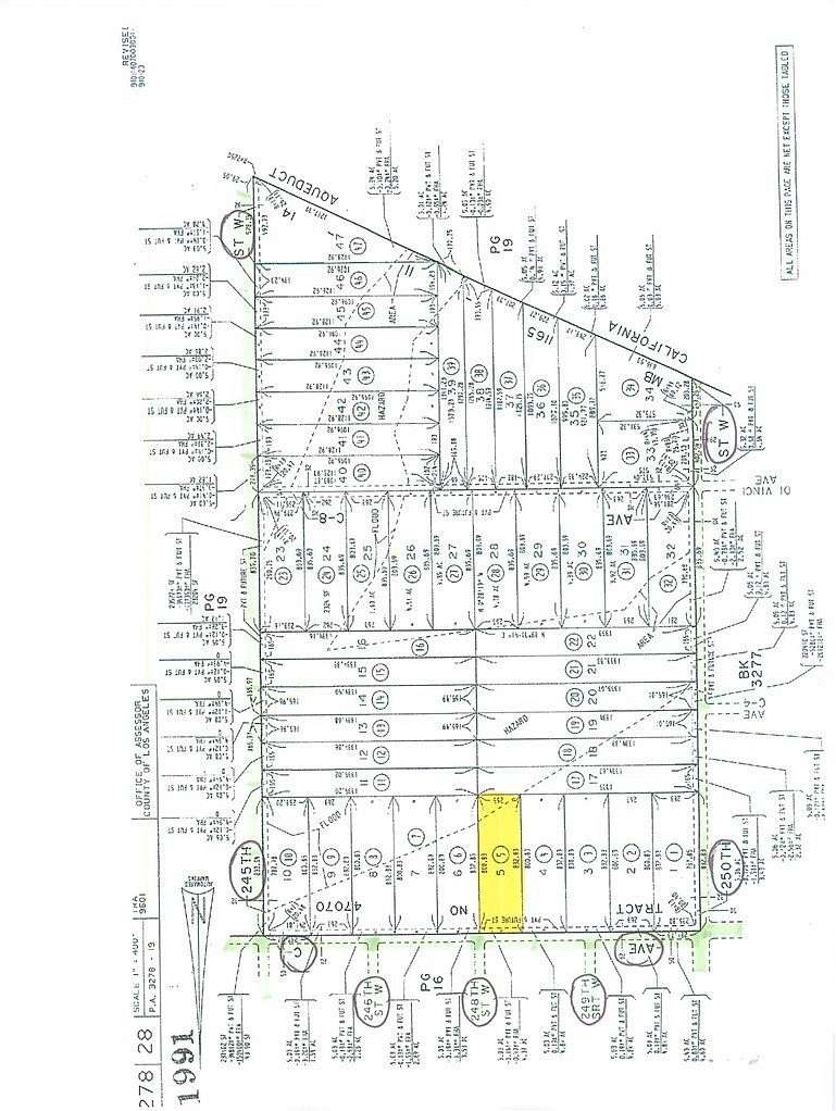 5 Acres of Residential Land for Sale in Lancaster, California