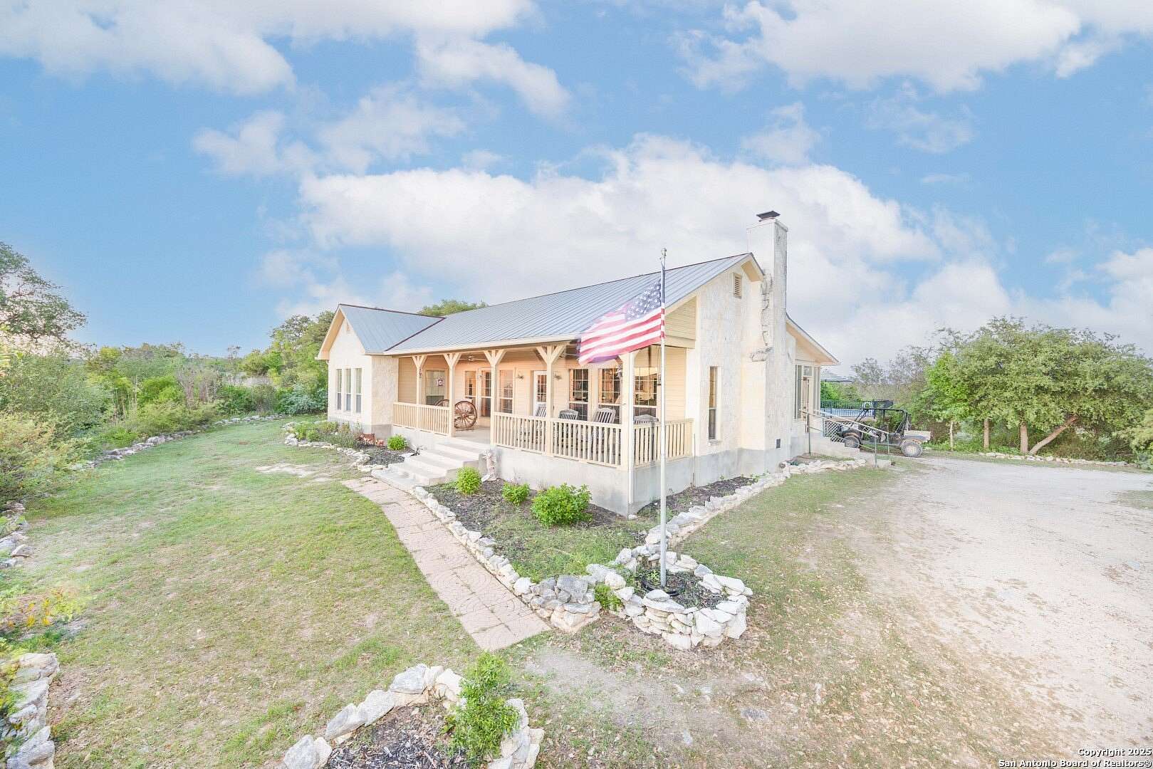 130 Acres of Land with Home for Sale in Hondo, Texas