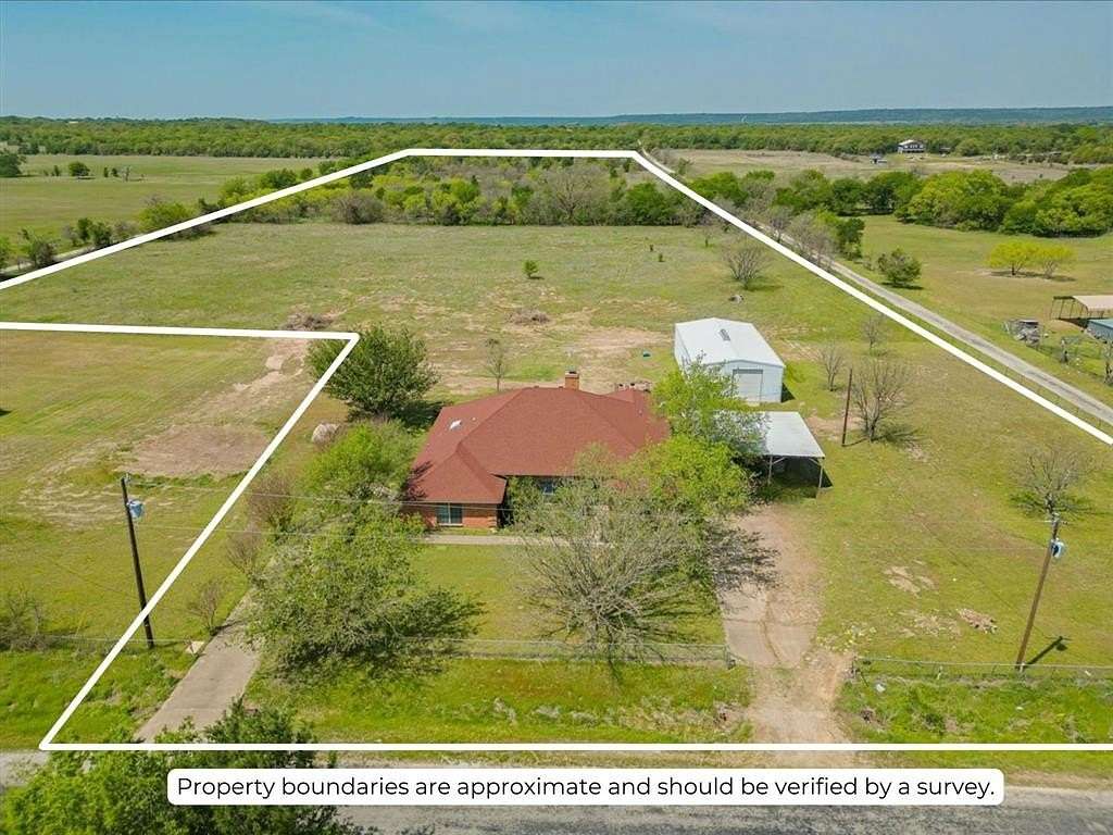 26.7 Acres of Agricultural Land with Home for Sale in Mineral Wells, Texas