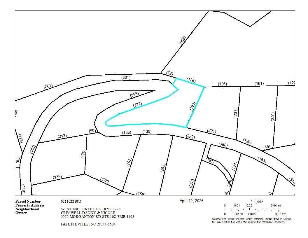1.29 Acres of Residential Land for Sale in Warrensville, North Carolina