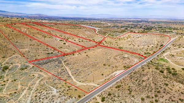 126 Acres of Recreational & Residential Land for Sale in Palmdale, California