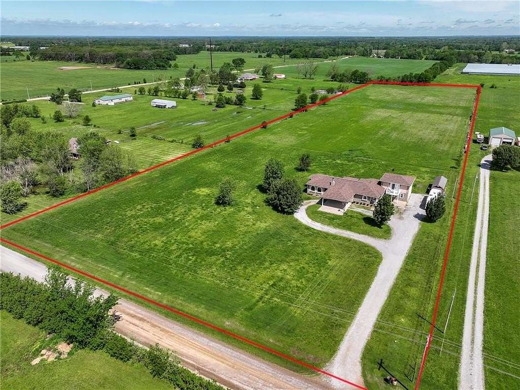 10 Acres of Land with Home for Sale in Gentry, Arkansas