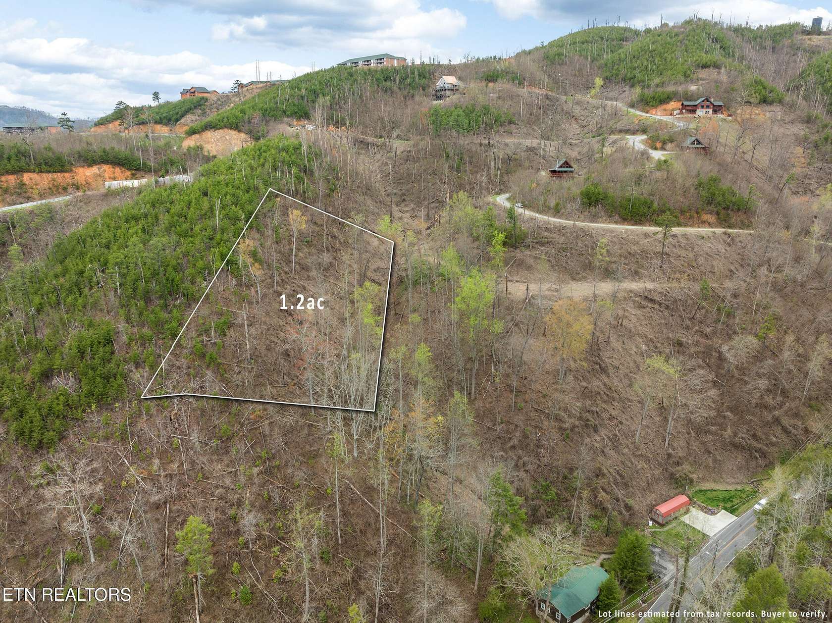 1.2 Acres of Residential Land for Sale in Gatlinburg, Tennessee