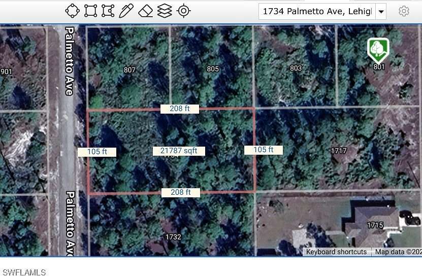 0.5 Acres of Residential Land for Sale in Lehigh Acres, Florida