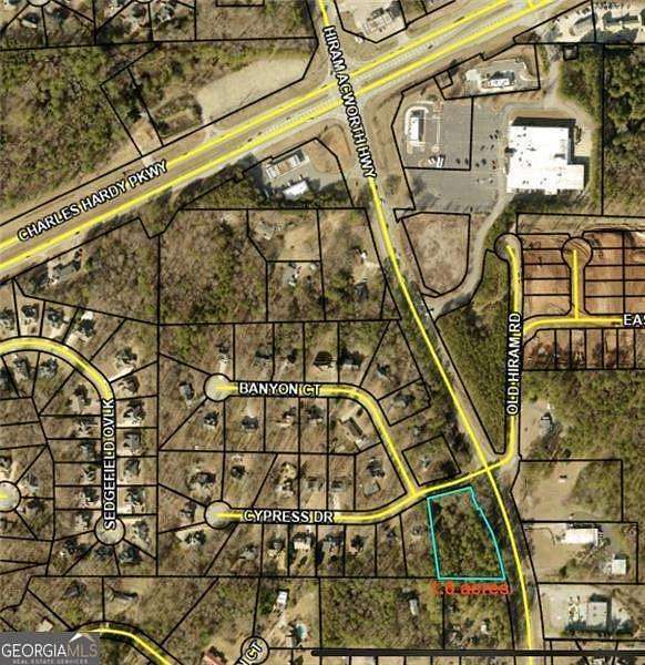 1.6 Acres of Commercial Land for Sale in Hiram, Georgia