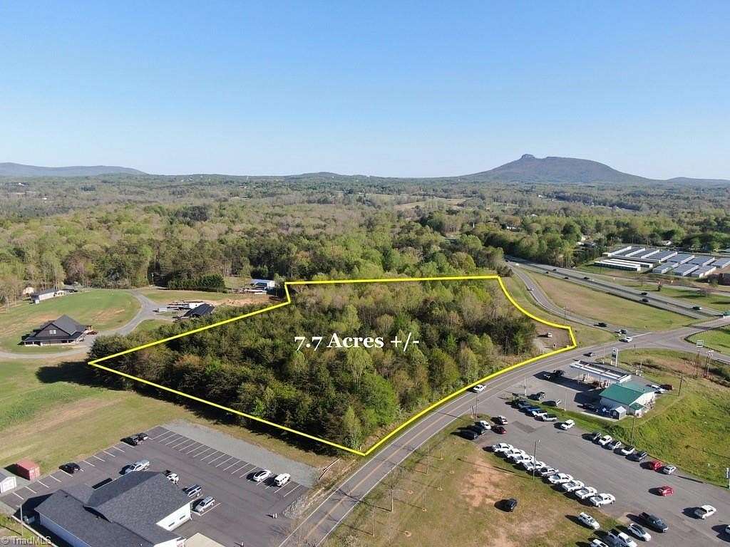 7.7 Acres of Commercial Land for Sale in Pilot Mountain, North Carolina