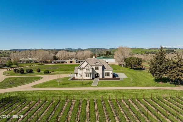 62.6 Acres of Agricultural Land with Home for Sale in Buellton, California
