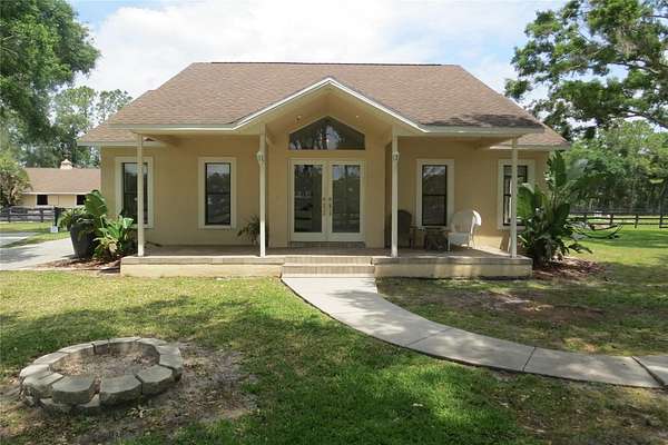 6.28 Acres of Land with Home for Lease in Odessa, Florida