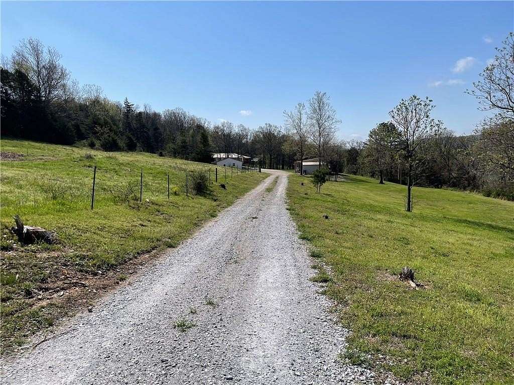 10.7 Acres of Land with Home for Sale in Wesley, Arkansas