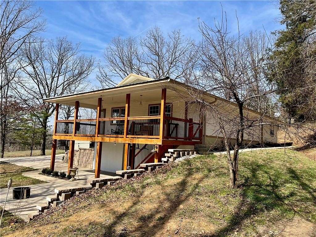 10.7 Acres of Land with Home for Sale in Wesley, Arkansas