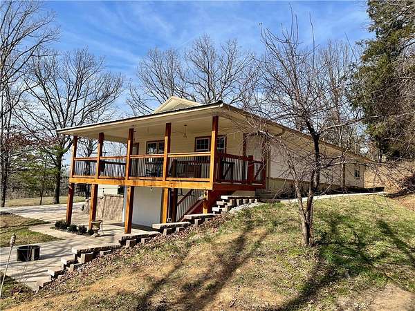 10.7 Acres of Land with Home for Sale in Wesley, Arkansas