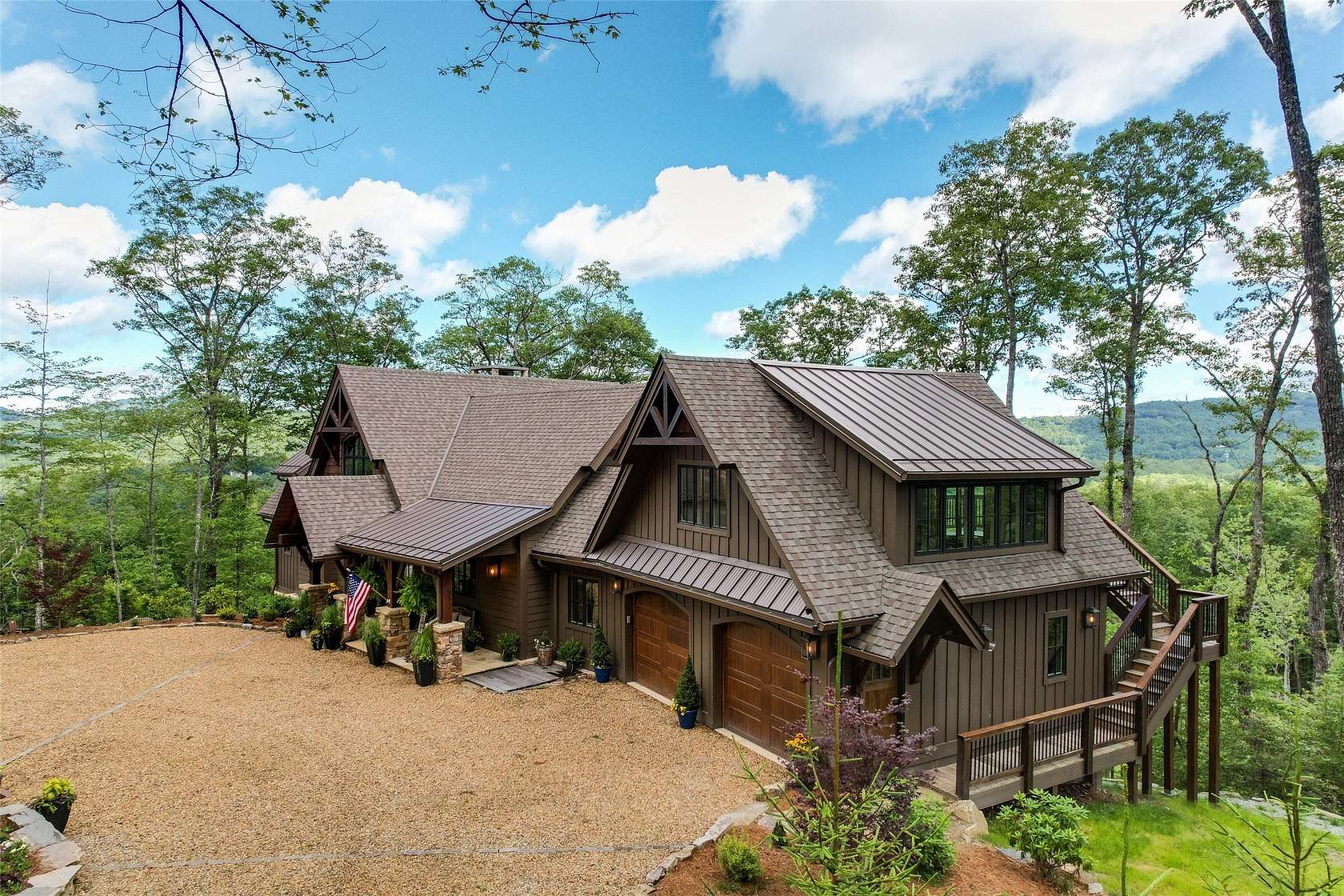 2.6 Acres of Land with Home for Sale in Cashiers, North Carolina