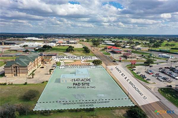 1.47 Acres of Commercial Land for Sale in Cuero, Texas