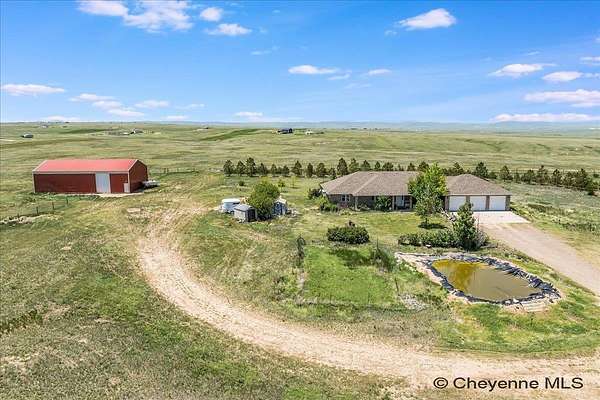 20 Acres of Agricultural Land with Home for Sale in Cheyenne, Wyoming