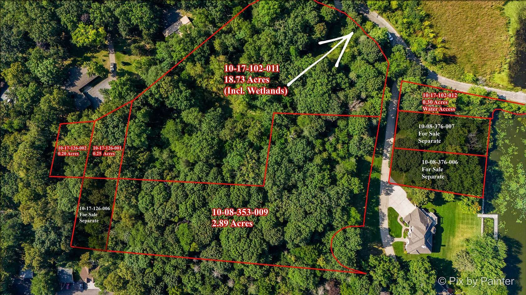 22.4 Acres of Recreational Land for Sale in Johnsburg, Illinois