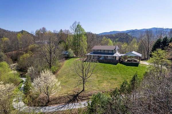 2.13 Acres of Land with Home for Sale in Bryson City, North Carolina