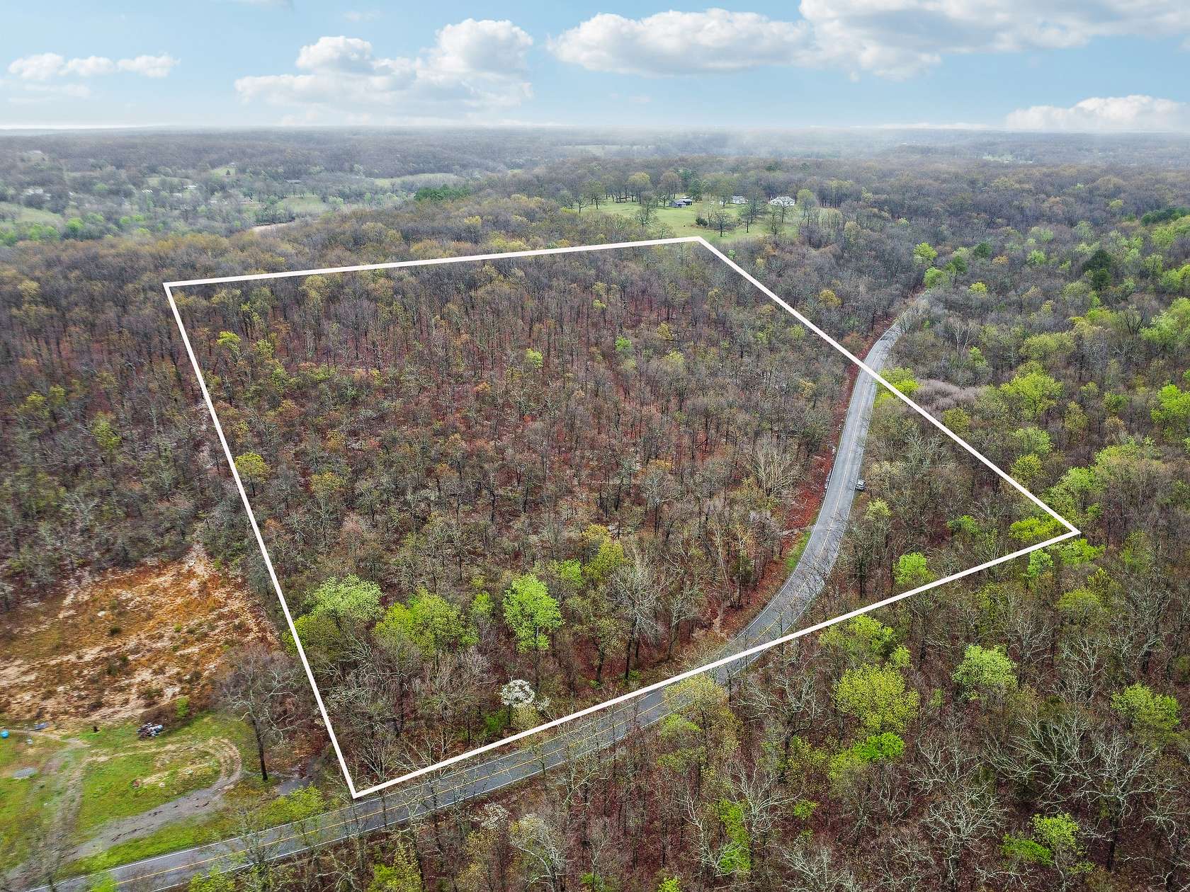 10 Acres of Recreational Land for Sale in Locust Grove, Oklahoma