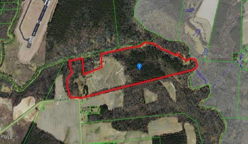 56 Acres of Recreational Land for Sale in Smithfield, North Carolina
