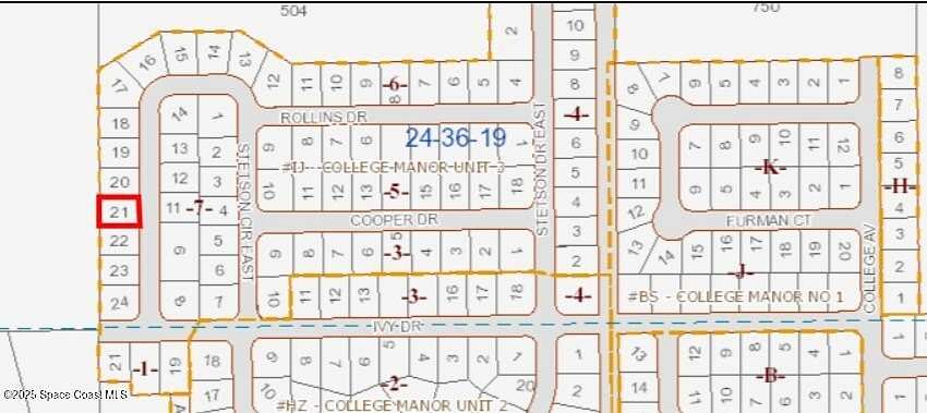 0.26 Acres of Residential Land for Sale in Cocoa, Florida