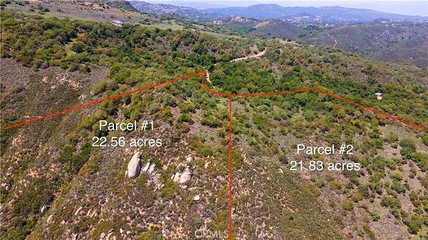 21.8 Acres of Recreational Land for Sale in Murrieta, California