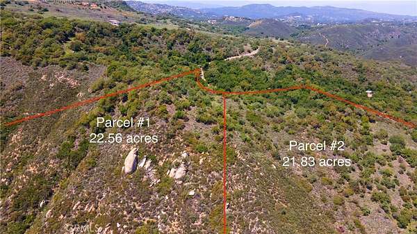22.6 Acres of Recreational Land for Sale in Murrieta, California