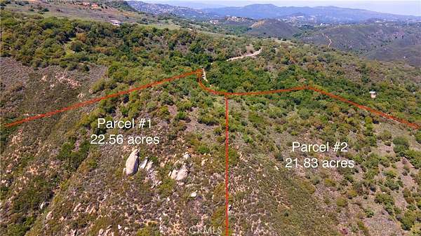 22.6 Acres of Recreational & Residential Land for Sale in Murrieta, California