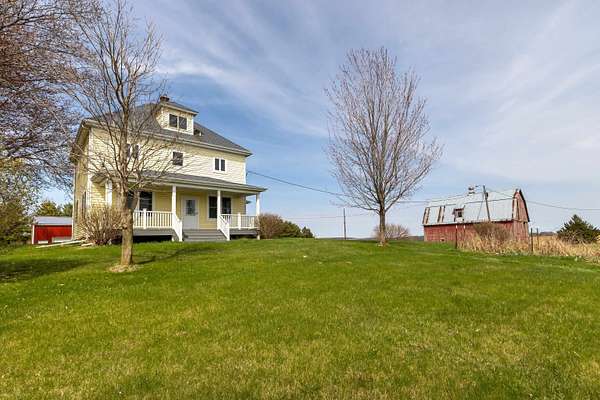 3 Acres of Residential Land with Home for Sale in Cuba City, Wisconsin