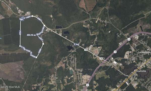 483 Acres of Land for Sale in Shallotte, North Carolina