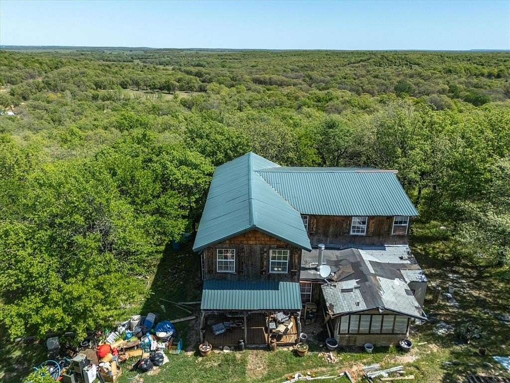 34.6 Acres of Recreational Land with Home for Sale in Montague, Texas