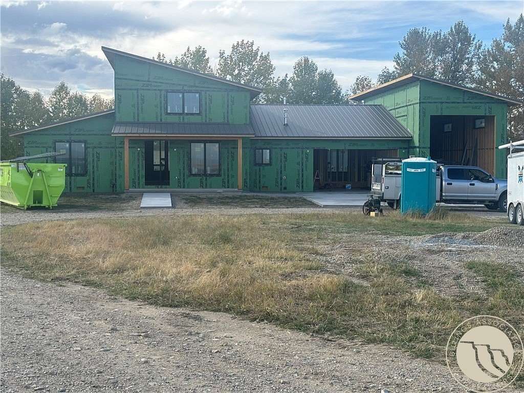 5.2 Acres of Residential Land with Home for Sale in Roberts, Montana