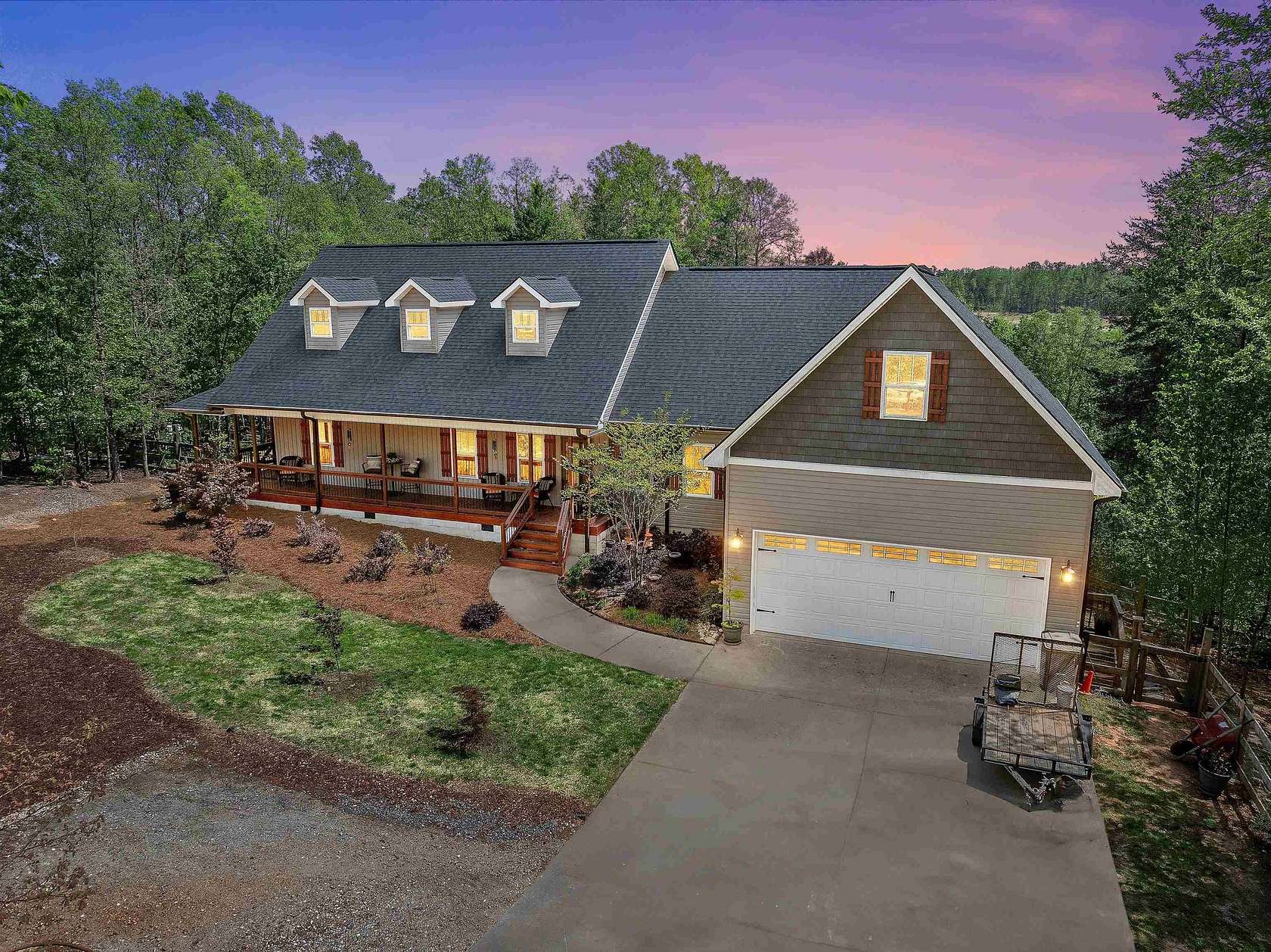 10 Acres of Residential Land with Home for Sale in Landrum, South Carolina