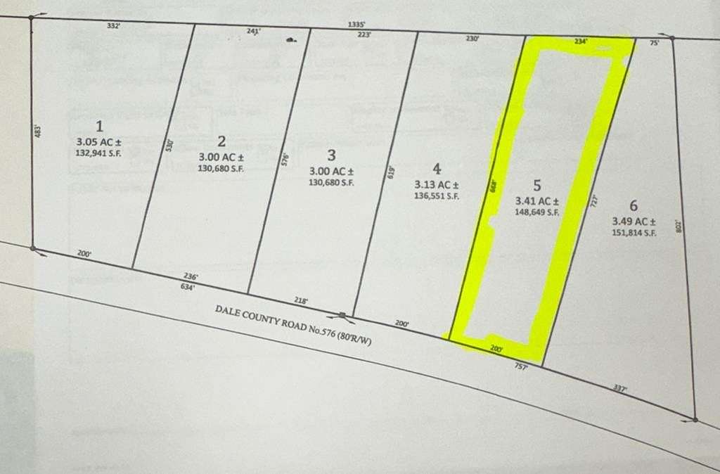 3.4 Acres of Residential Land for Sale in Headland, Alabama