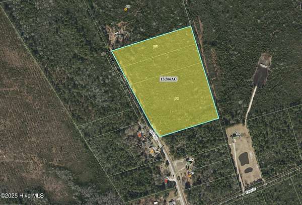 13.5 Acres of Recreational Land for Sale in Hubert, North Carolina