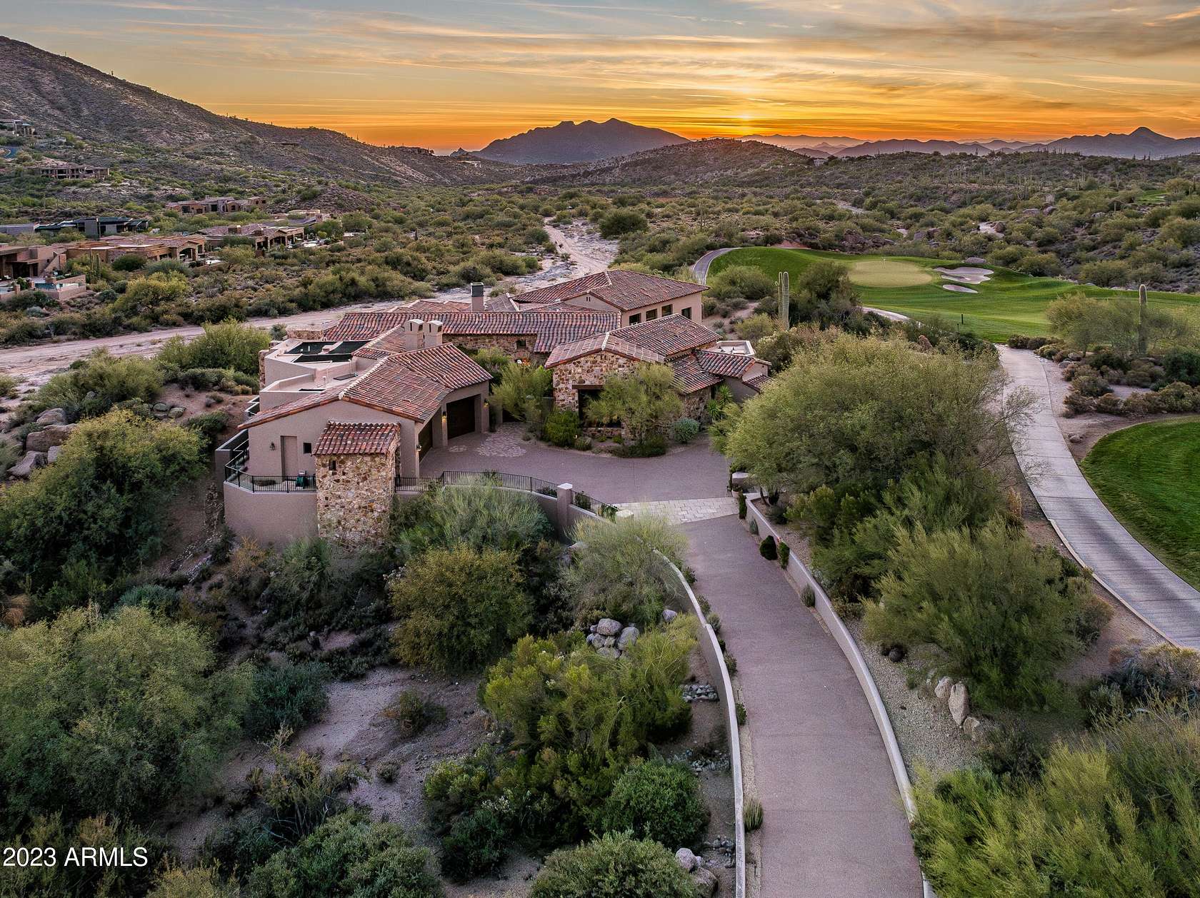 2 Acres of Residential Land with Home for Sale in Scottsdale, Arizona