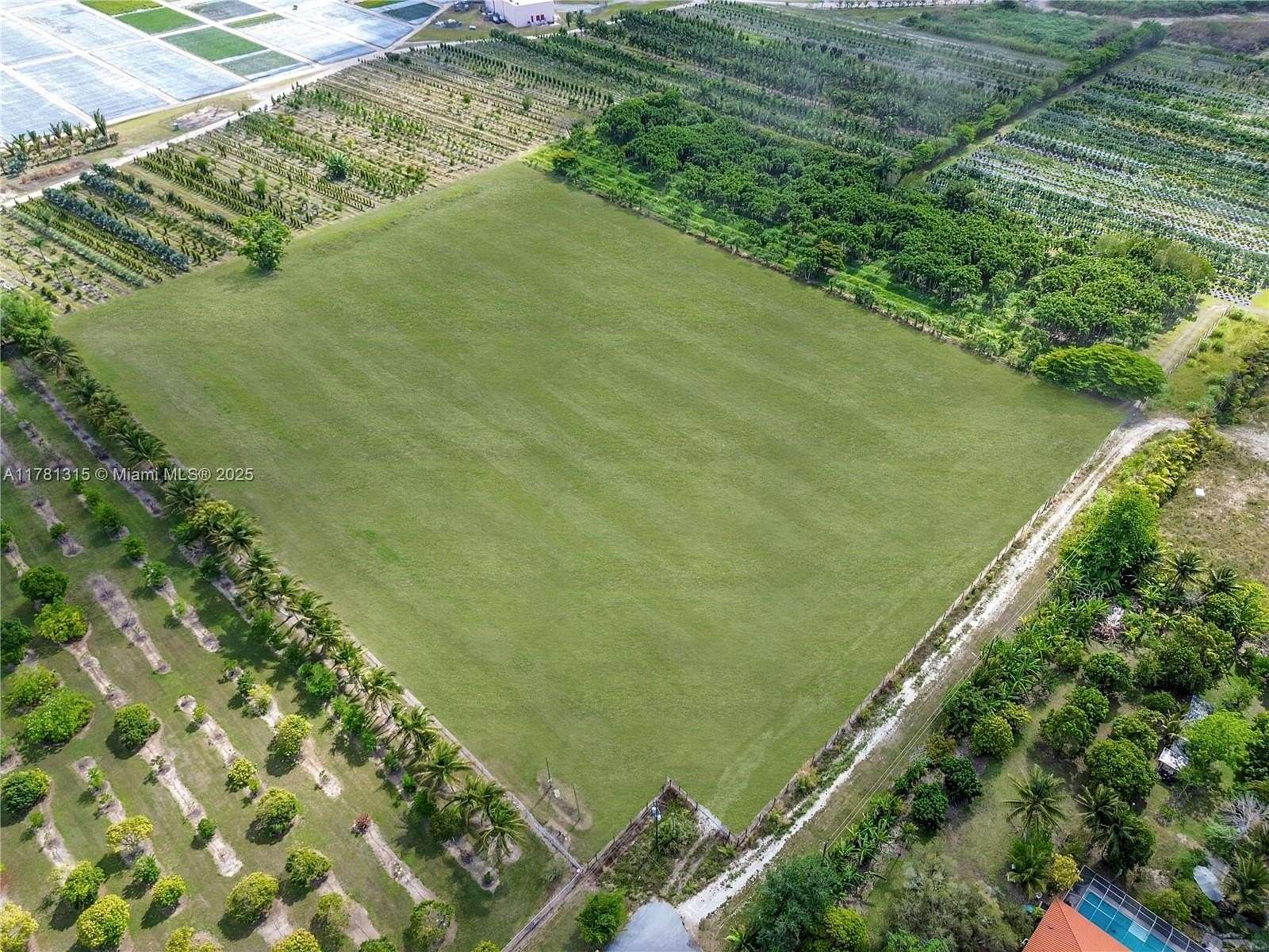 10 Acres of Agricultural Land for Sale in Homestead, Florida