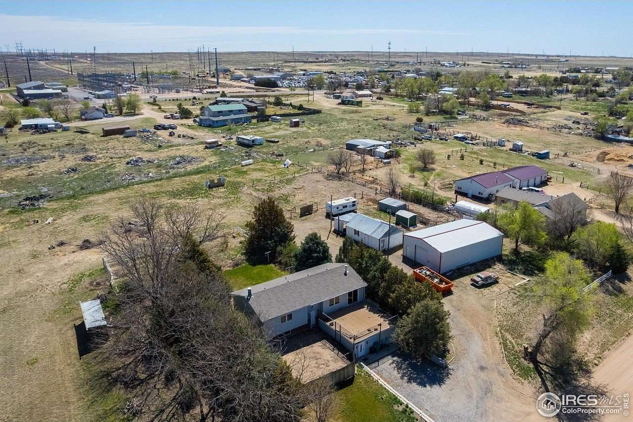 2.5 Acres of Residential Land with Home for Sale in Brush, Colorado