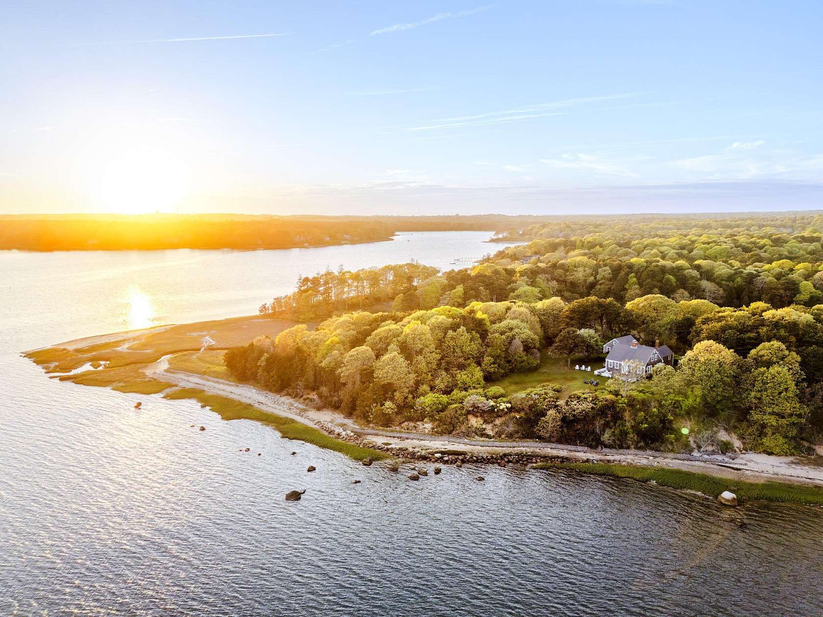 5.2 Acres of Residential Land with Home for Sale in Orleans, Massachusetts