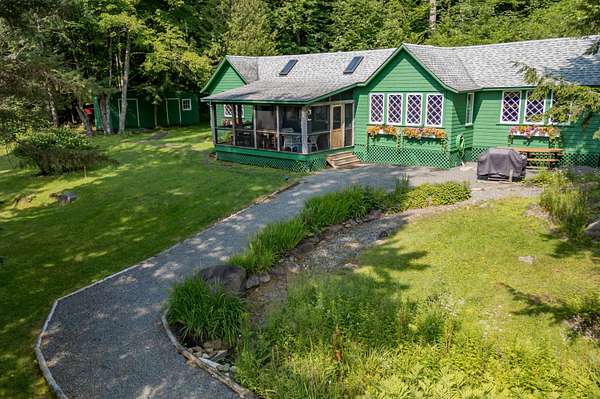 2.1 Acres of Residential Land with Home for Sale in Lake Placid, New York