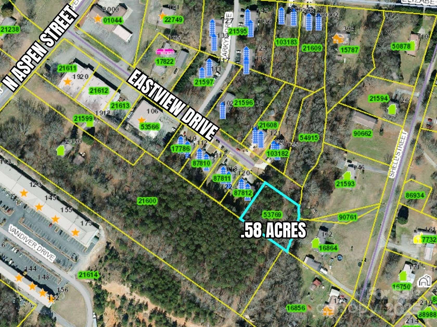 0.58 Acres of Residential Land for Sale in Lincolnton, North Carolina