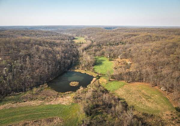 165 Acres of Recreational Land with Home for Sale in Camdenton, Missouri