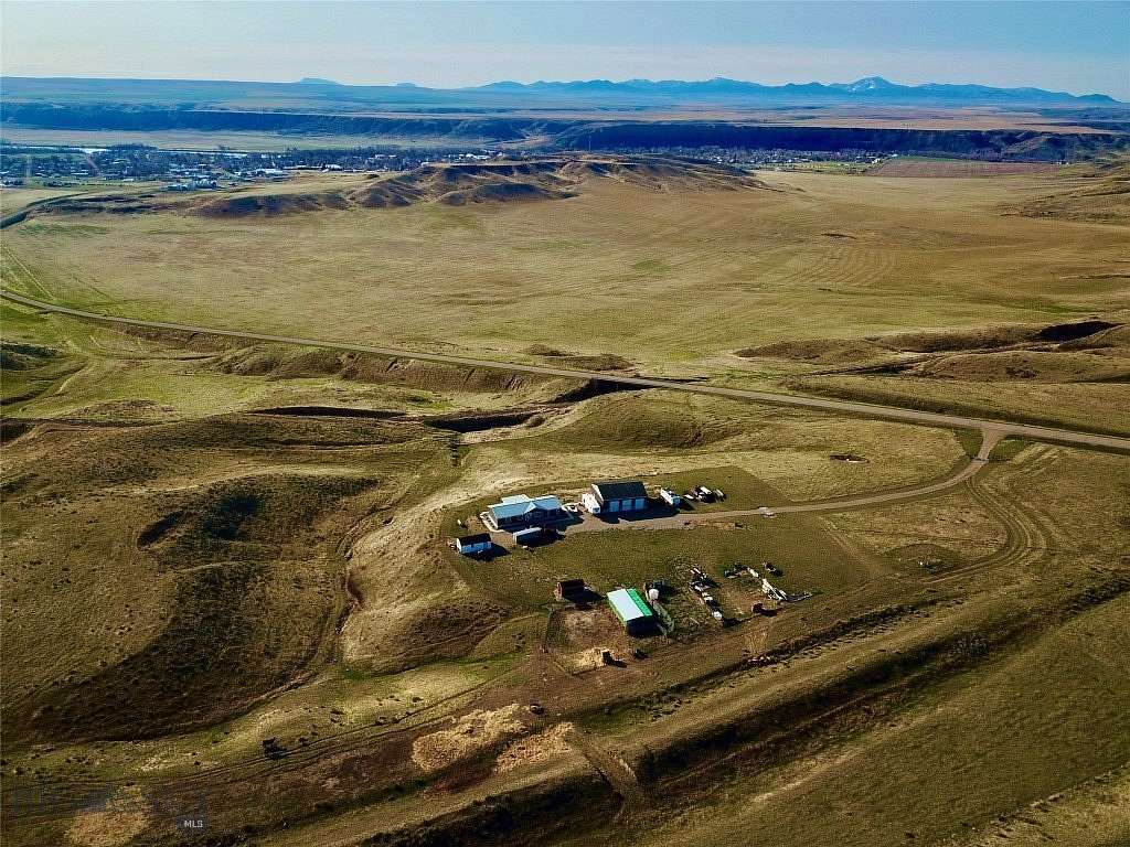 94.1 Acres of Recreational Land with Home for Sale in Fort Benton, Montana